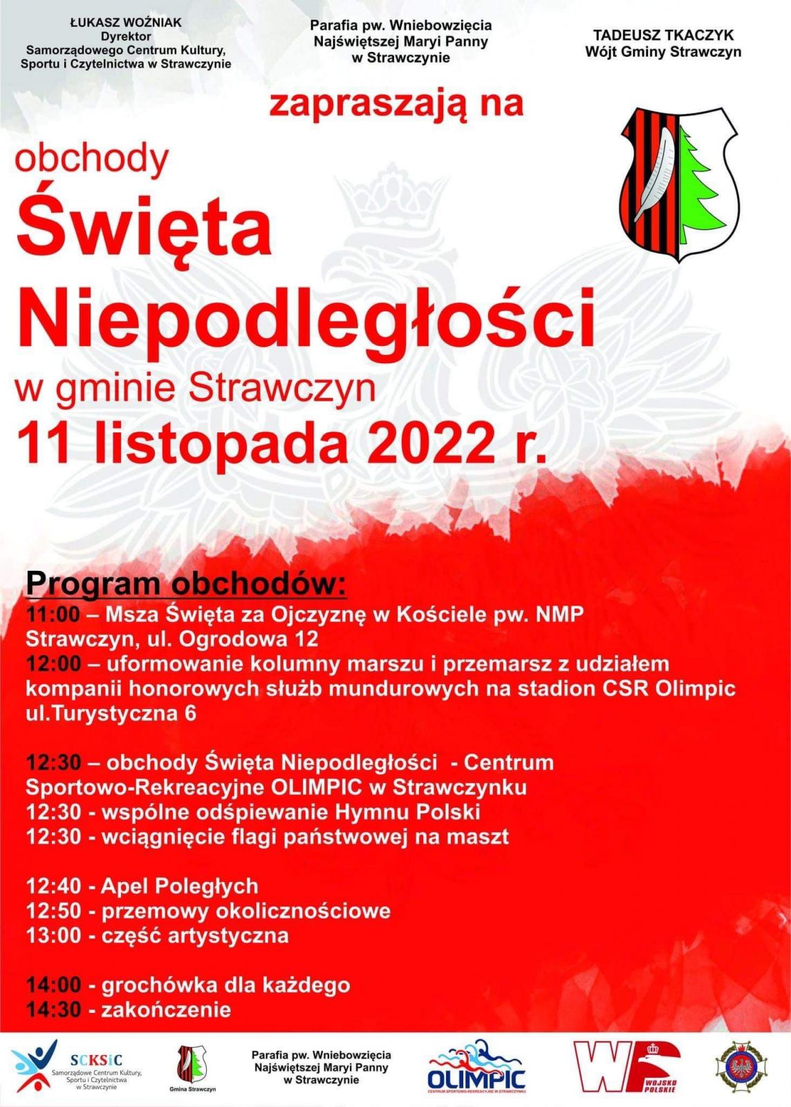 plakat obchodów w gminie Strawczyn
